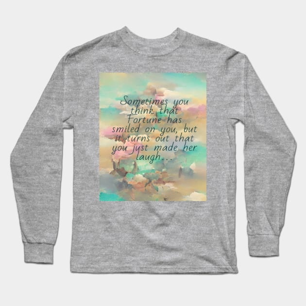 "the wisdom of our life" Long Sleeve T-Shirt by umculi